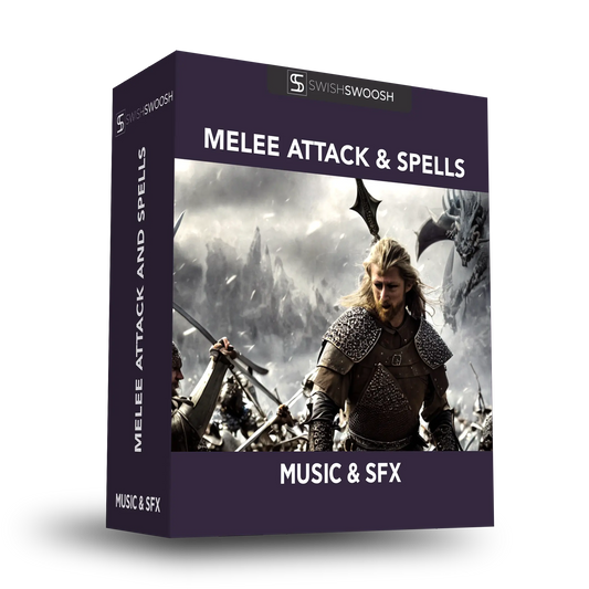 Melee Attack & Magic Spells Sound Effects and Music Pack