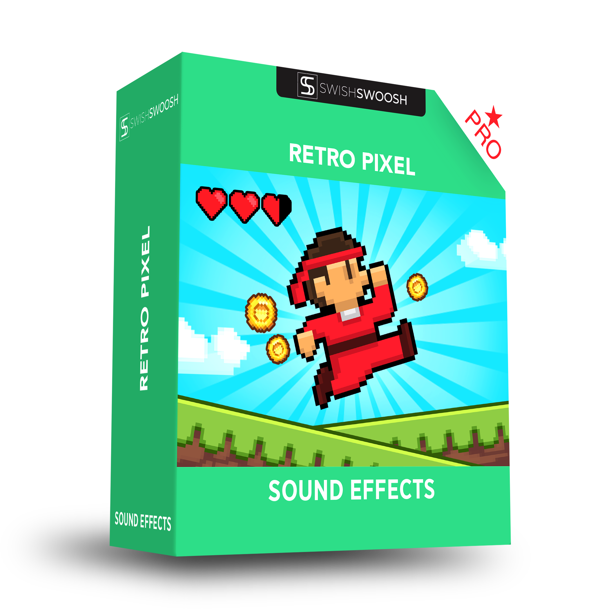 Retro Pixel Sound Effects PRO Pack