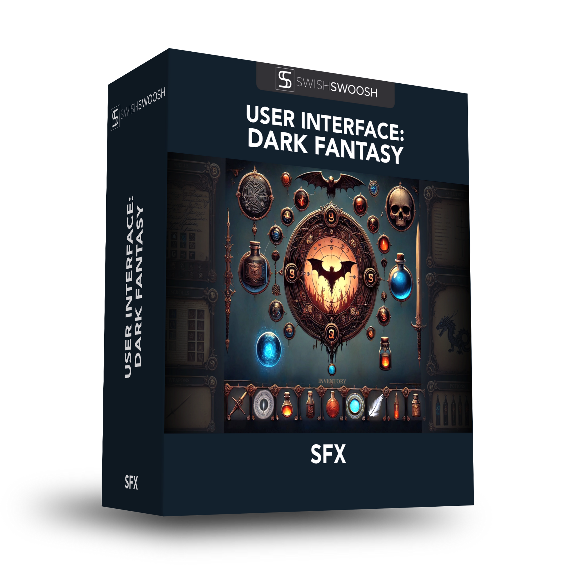 User Interface: Dark Fantasy Sound Effects Pack