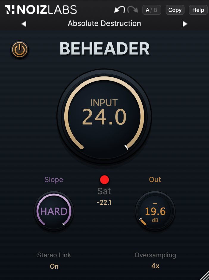 BEHEADER: Surgical Clipping and Saturation