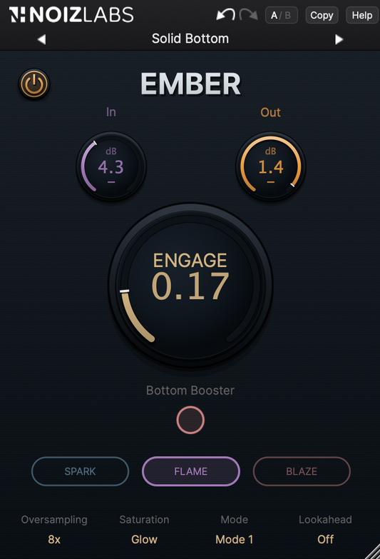 EMBER: Instant Saturation & Transient Punch