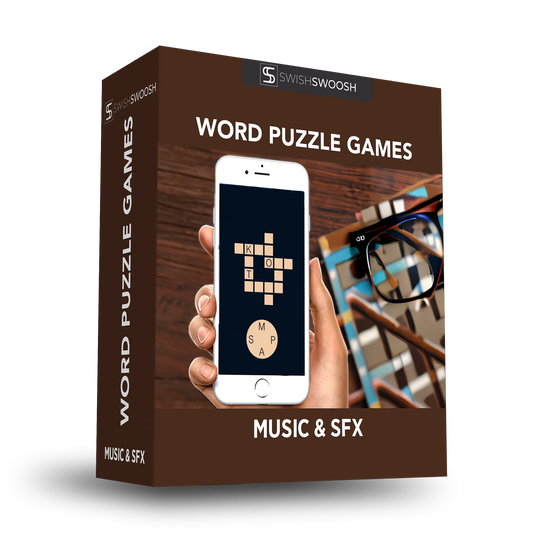 Word Puzzle Games Sound Effects and Music Pack