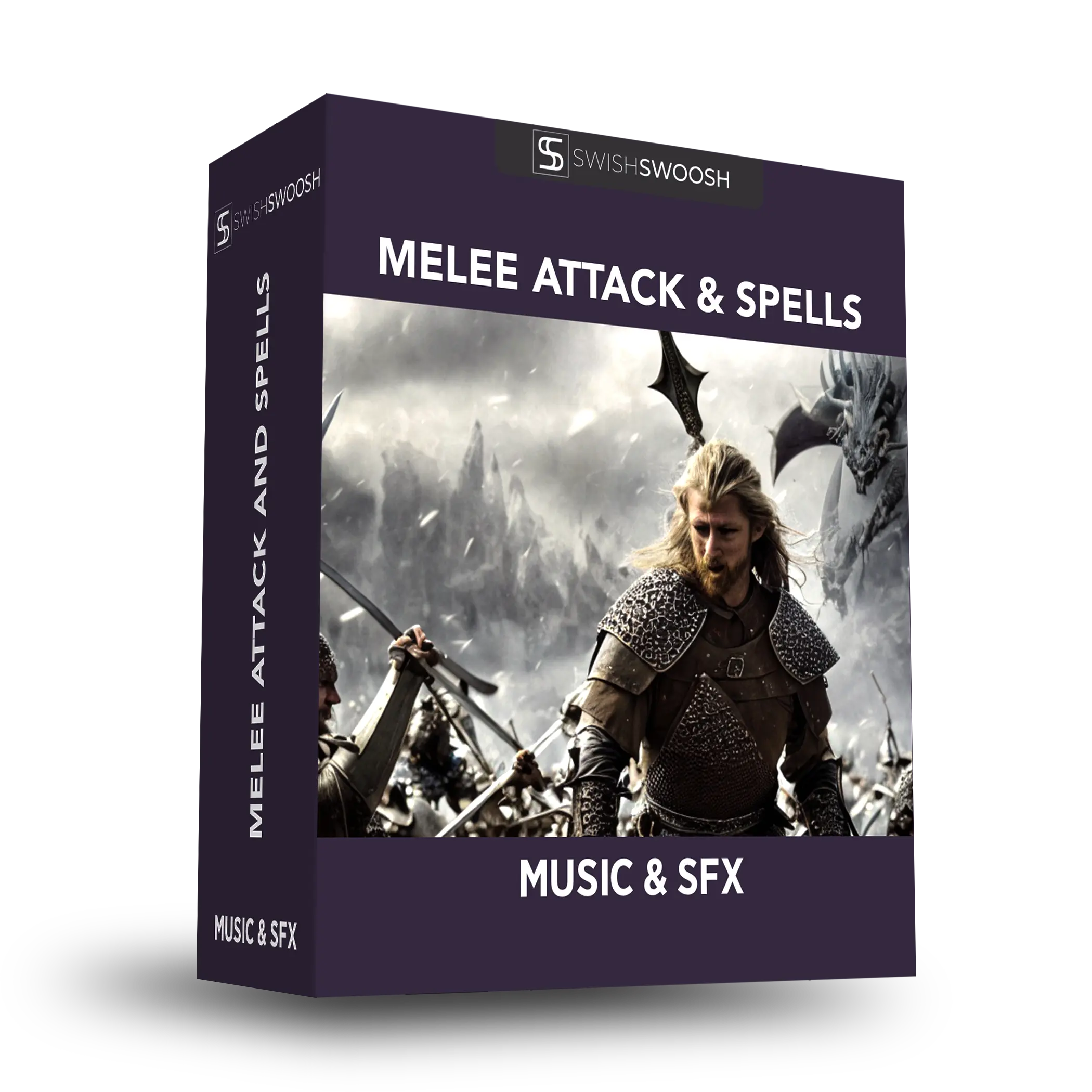 Melee Attack & Magic Spells Sound Effects and Music Pack